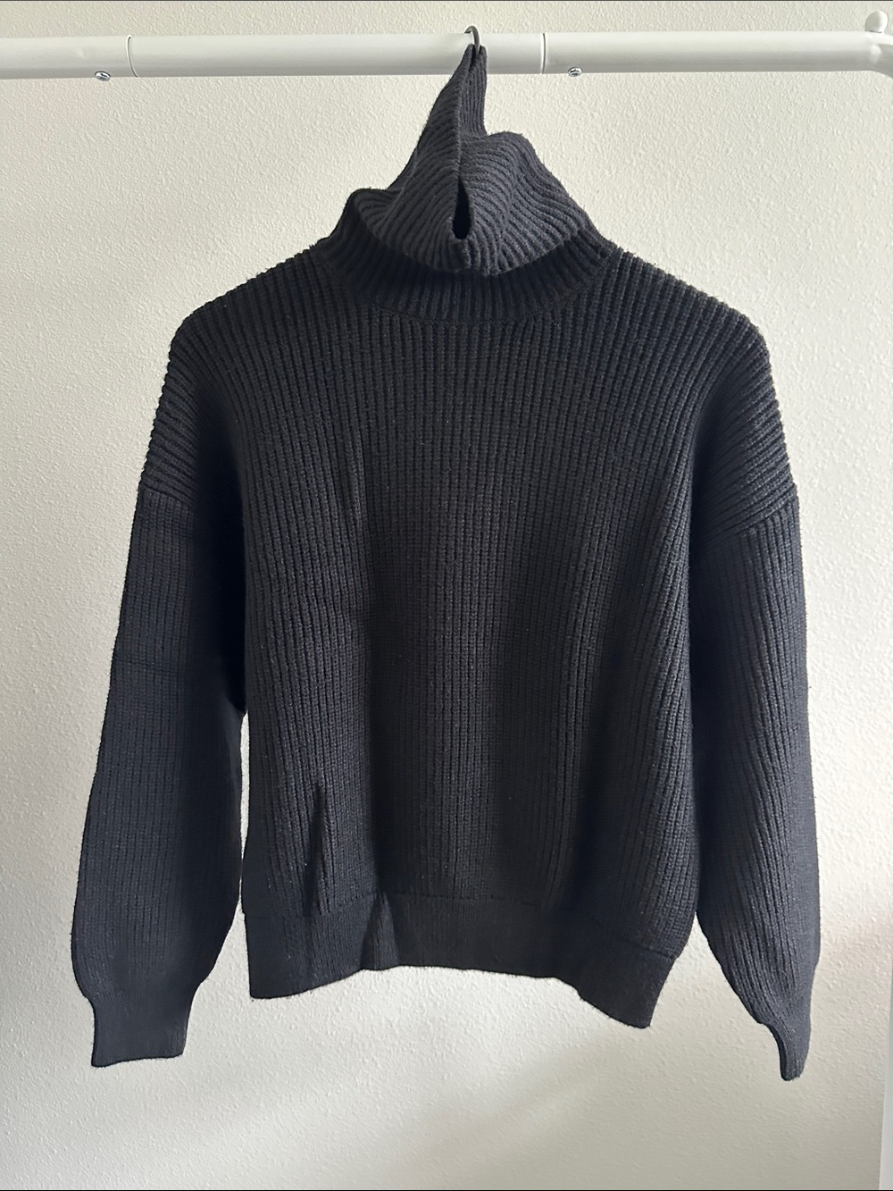 Zara Turtleneck Ribbed Sweater
